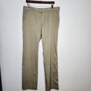 Nike Golf Flat Front Tech Pants Khaki Men's Size 36x34